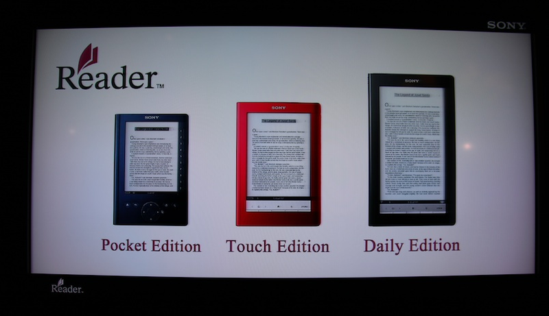 Illustration for article titled Sony Daily Edition Reader: 3G, 7-Inch Touchscreen in December